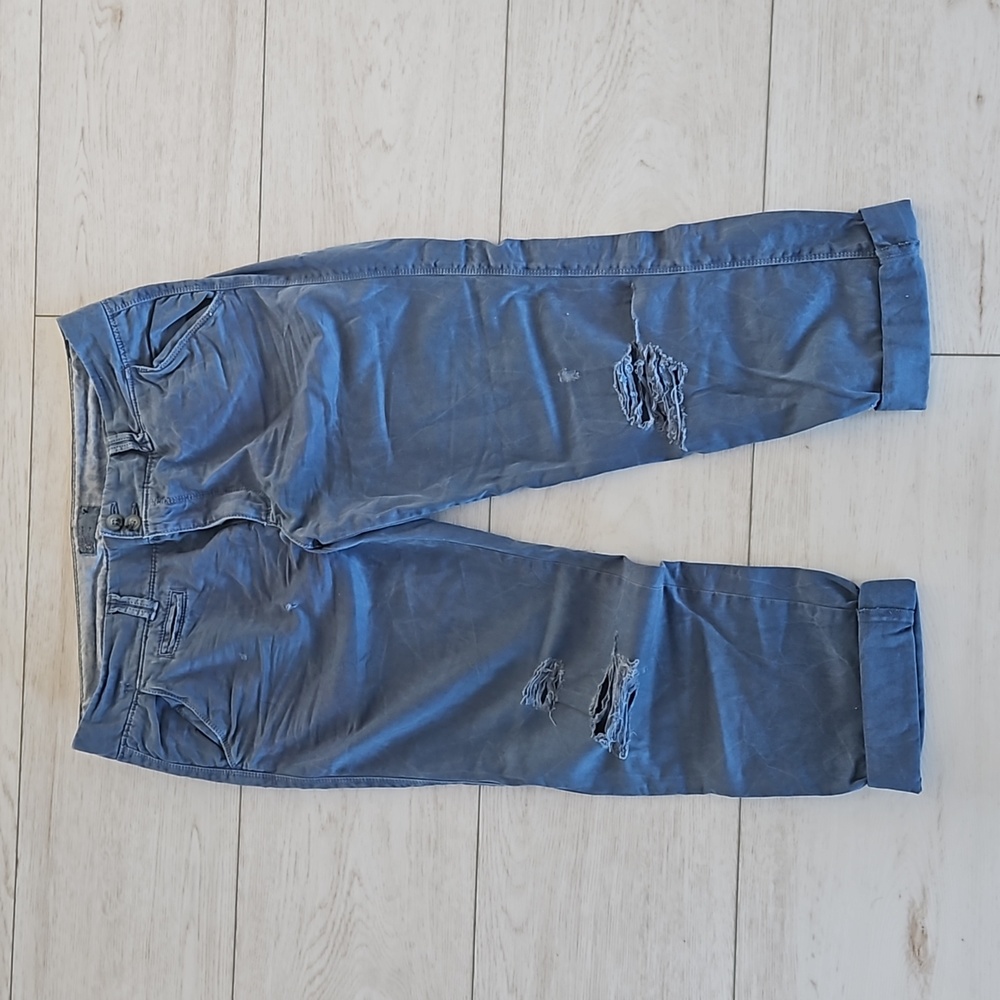 AE Blue Capris
